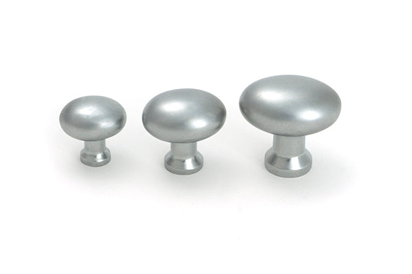 Satin Chrome Moore Cabinet Knob - 25mm