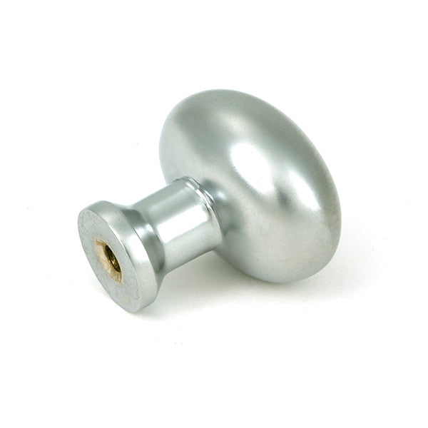 Satin Chrome Moore Cabinet Knob - 32mm