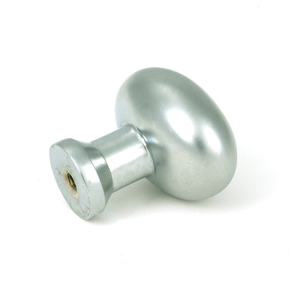 Satin Chrome Moore Cabinet Knob - 38mm