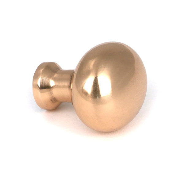 Polished Bronze Moore Cabinet Knob - 25mm