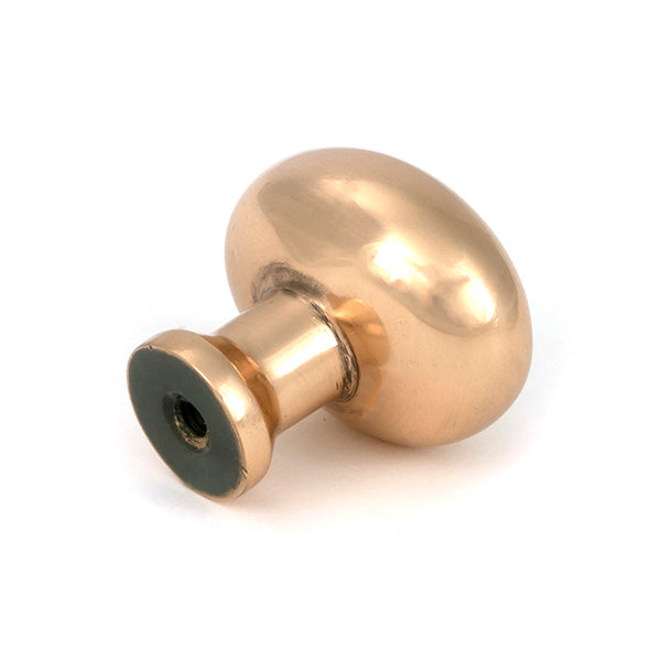 Polished Bronze Moore Cabinet Knob - 32mm