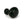 Matt Black Moore Cabinet Knob - 25mm