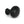 Matt Black Moore Cabinet Knob - 32mm