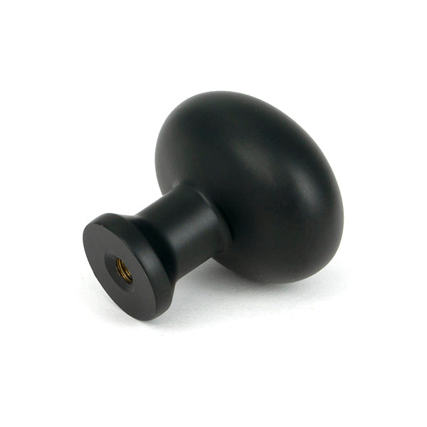 Matt Black Moore Cabinet Knob - 32mm