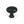 From The Anvil's Matt Black 32mm Moore Cabinet Knob