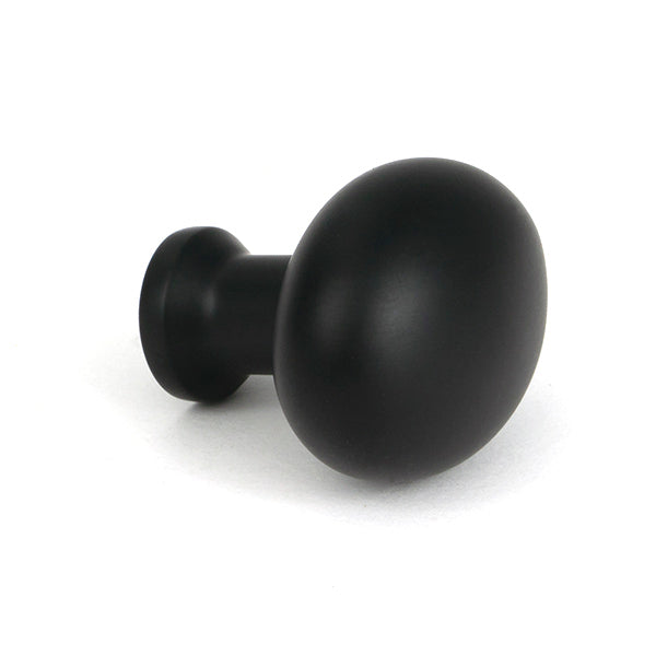 Matt Black Moore Cabinet Knob - 38mm