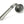 From The Anvil's Pewter Patina Newbury Lever on Rose Set (Unsprung)