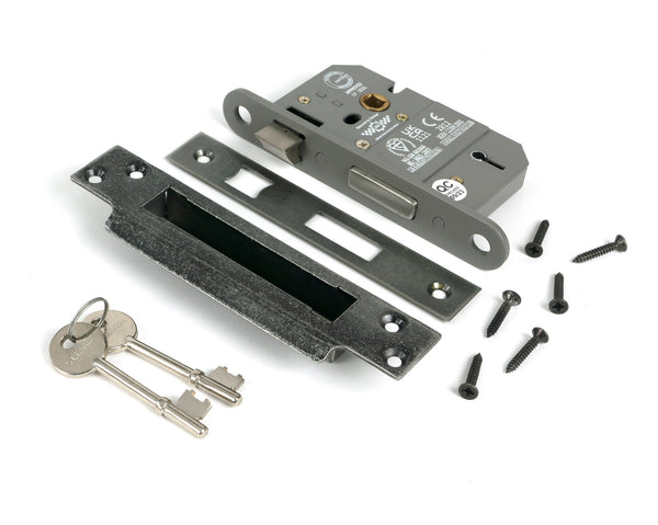 5 Lever BS Sash Lock KA by From The Anvil