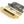 From The Anvil's Polished Brass 5 Lever BS Sash Lock KA
