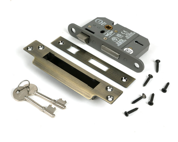5 Lever BS Sash Lock KA by From The Anvil