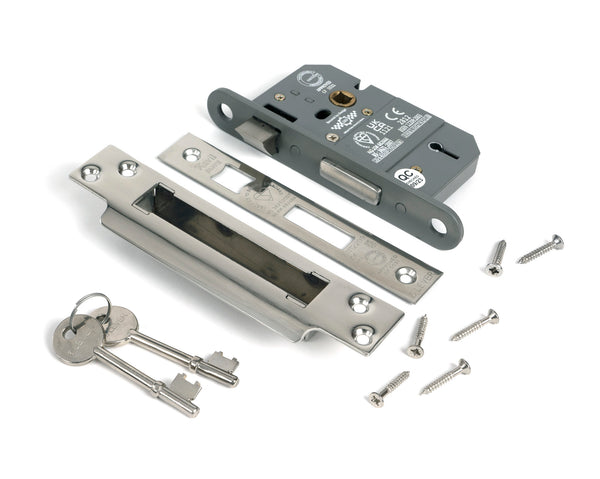 5 Lever BS Sash Lock KA by From The Anvil