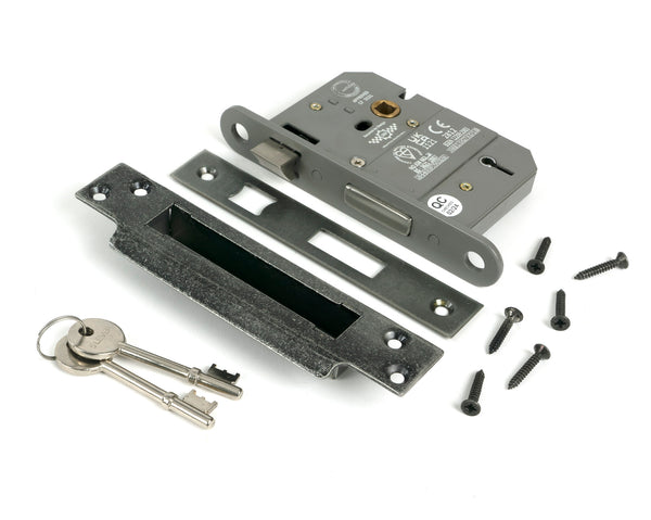 5 Lever BS Sash Lock KA by From The Anvil