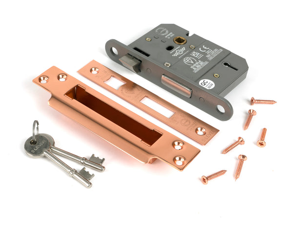 5 Lever BS Sash Lock KA by From The Anvil