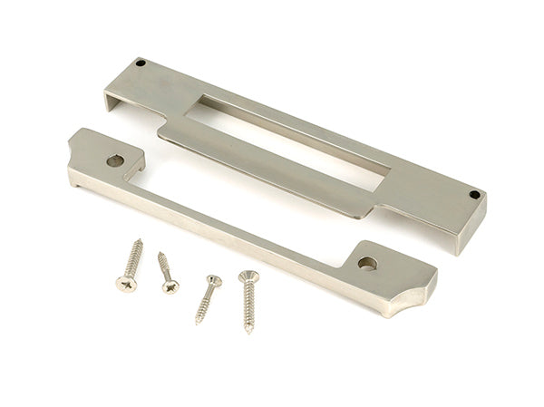 Polished Nickel ½" Rebate Kit for Euro Sash Lock