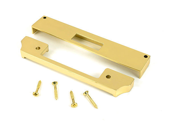 Polished Brass ½" Rebate Kit for Euro Dead Lock