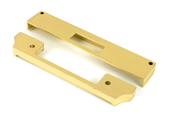 Polished Brass ½" Rebate Kit for Euro Dead Lock