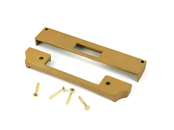 Satin Brass ½" Rebate Kit for Euro Dead Lock