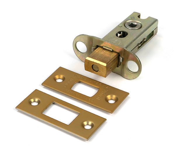 Satin Brass 2½" Heavy Duty Tubular Deadbolt