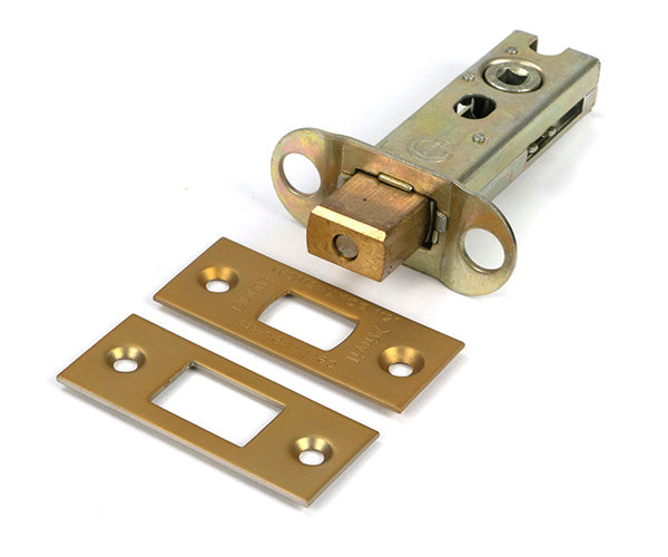 Satin Brass 3" Heavy Duty Tubular Deadbolt