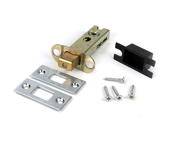 Satin Chrome 3" Heavy Duty Tubular Deadbolt