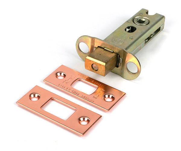 Polished Bronze 3" Heavy Duty Tubular Deadbolt