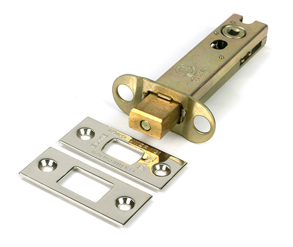 Polished Nickel 4" Heavy Duty Tubular Deadbolt