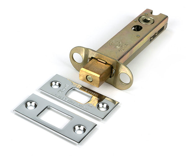 Polished Chrome 4" Heavy Duty Tubular Deadbolt