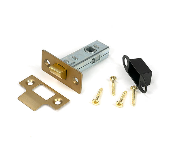 Satin Brass 2½" Tubular Mortice Latch