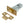 From The Anvil's Satin Brass Tubular Mortice Latch