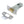From The Anvil's Satin Chrome Tubular Mortice Latch