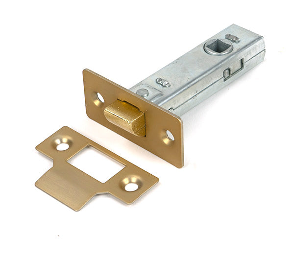 Satin Brass 3" Tubular Mortice Latch