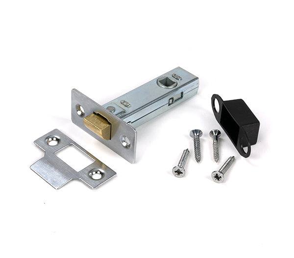 Satin Chrome 3" Tubular Mortice Latch