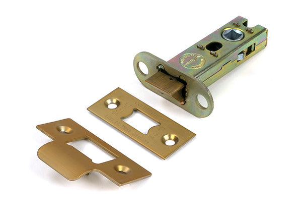 Satin Brass 3" Heavy Duty Latch