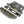 From The Anvil's Pewter Patina Heavy Duty Bathroom Mortice Lock