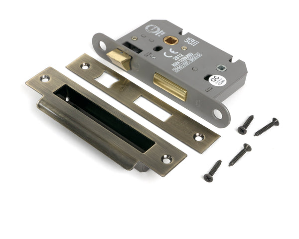 Heavy Duty Bathroom Mortice Lock by From The Anvil