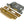 From The Anvil's Satin Brass Heavy Duty Bathroom Mortice Lock