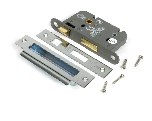 Heavy Duty Bathroom Mortice Lock by From The Anvil