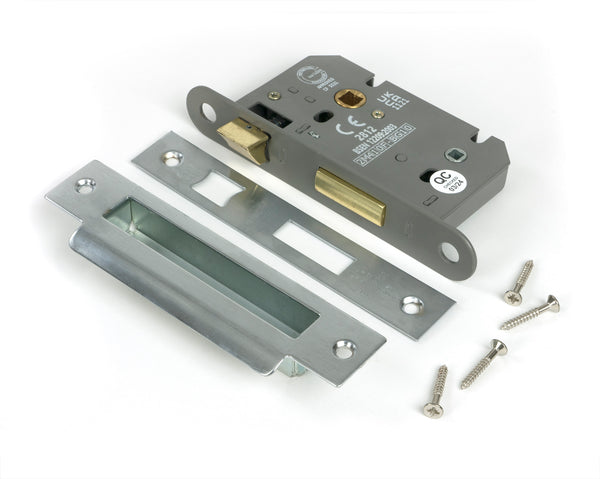 Heavy Duty Bathroom Mortice Lock by From The Anvil