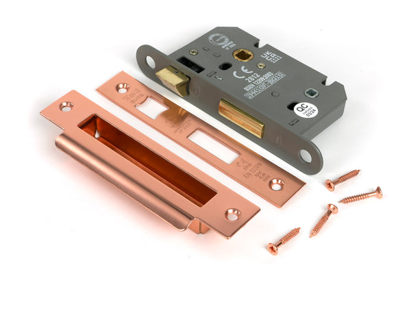 Heavy Duty Bathroom Mortice Lock by From The Anvil