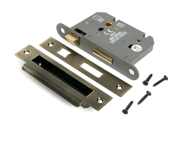 Heavy Duty Bathroom Mortice Lock by From The Anvil