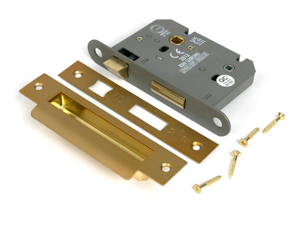 Heavy Duty Bathroom Mortice Lock by From The Anvil