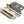 From The Anvil's Polished Nickel Heavy Duty Bathroom Mortice Lock