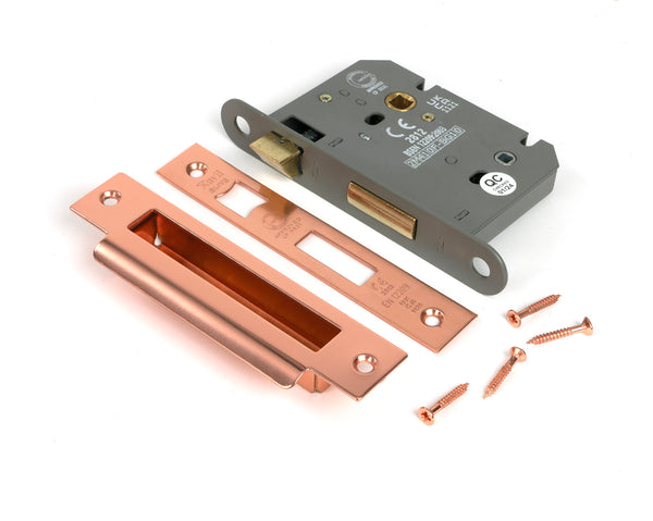 Heavy Duty Bathroom Mortice Lock by From The Anvil