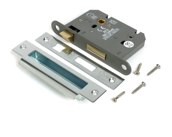 Heavy Duty Bathroom Mortice Lock by From The Anvil