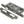 From The Anvil's Pewter Patina Euro Din Sash Lock - 60mm Backset/72mm Centre