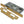 From The Anvil's Satin Brass Euro Din Sash Lock - 60mm Backset/72mm Centre