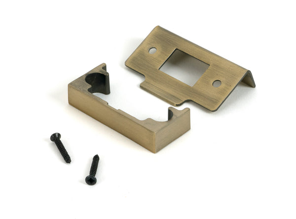 ½" Rebate Kit for Tubular Mortice Latch by From The Anvil
