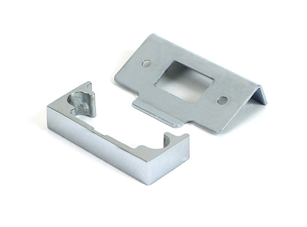 Polished Chrome ½" Rebate Kit for Tubular Mortice Latch