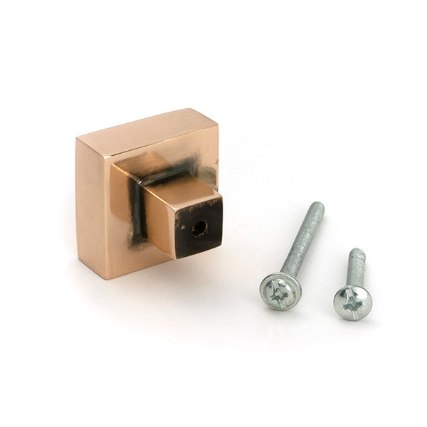 Polished Bronze Albers Cabinet Knob - 30mm