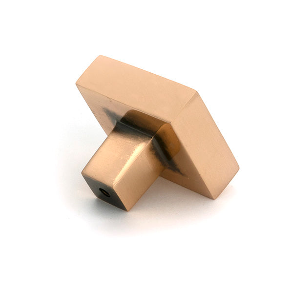 Polished Bronze Albers Cabinet Knob - 35mm